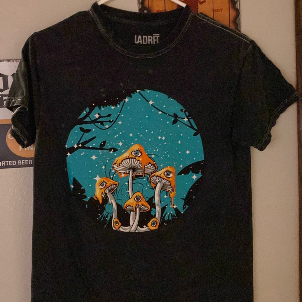 Small mushroom shirt